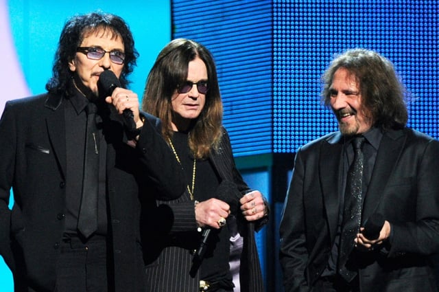 The gig is the first time Black Sabbath have played together for 20 years and will be Ozzy Osbourne's last