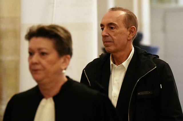 Jean-Marc Morandini au palais de justice de Paris, le 27 novembre 2024.