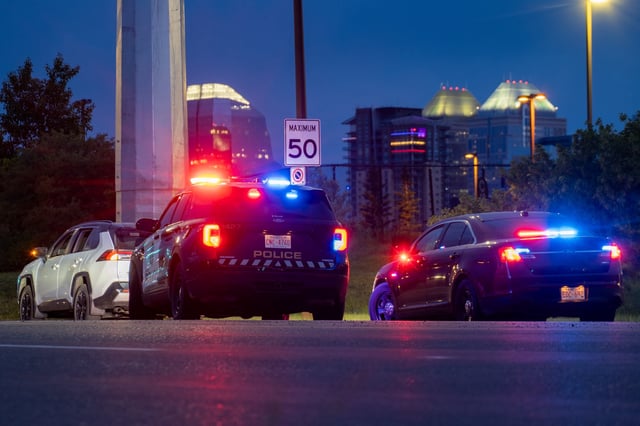 One man is in hospital after being shot by a Calgary Police officer. Officials say it happened after a passenger in a vehicle brandished what appeared to be a handgun.