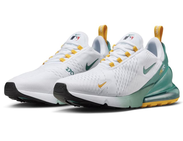 Show off your Boston Red Sox spirit with these Nike 2025 City Connect Air Max 270 Sneakers.