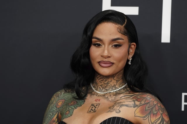 Kehlani arrives at the 67th annual Grammy Awards on Sunday, Feb. 2, 2025, in Los Angeles. 