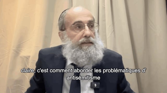 Rabbi Elie Lemmel addressed antisemitism in a recent YouTube video. Then he was attacked twice near Paris within days. (Screenshot)