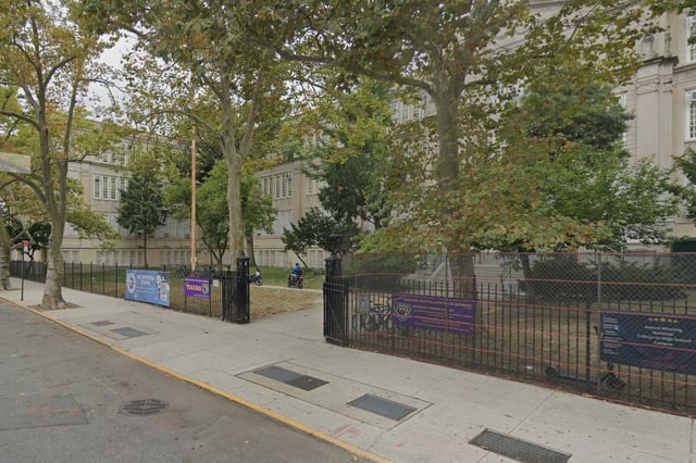 Grover Cleveland High School in Ridewood, Queens.