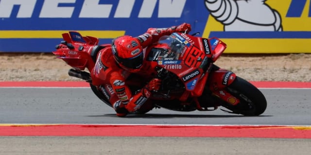 Marc Marquez favoloso: sua la pole ad Aragon! Morbidelli 3°, Bagnaia 4°
 