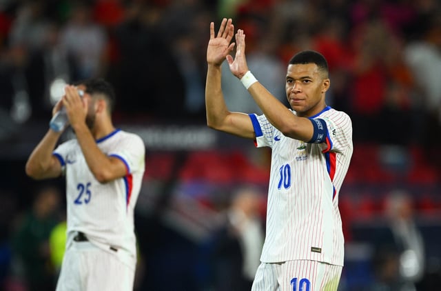 Soccer Football - Nations League - Semi Final - Spain v France - MHPArena, Stuttgart, Germany - June 5, 2025 France's Kylian Mbappe looks dejected after the match REUTERS/Annegret Hilse/File Photo