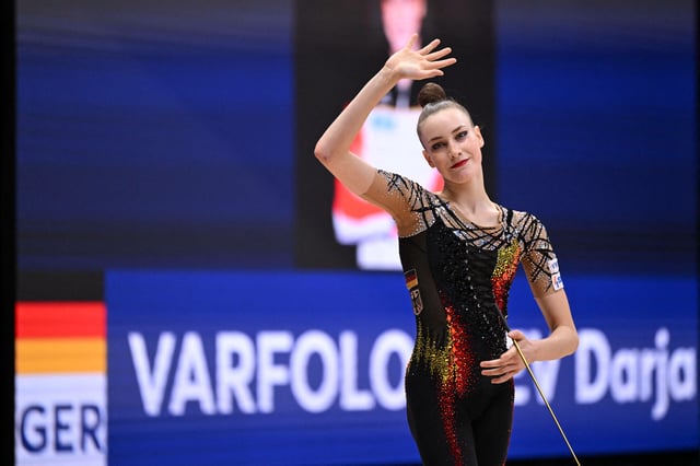 Olympiasiegerin Darja Varfolomeev hat bei der EM Bronze gewonnen.