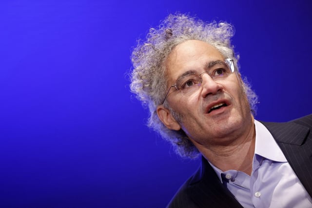 Palantir CEO Alex Karp at the Hill and Valley Forum in the U.S. Capitol on April 30.