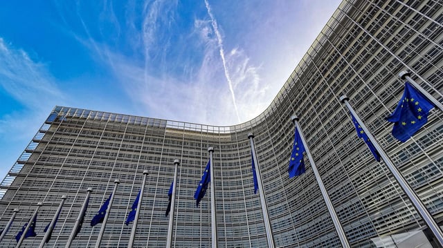 Zentrale der EU-Kommission in Brüssel.