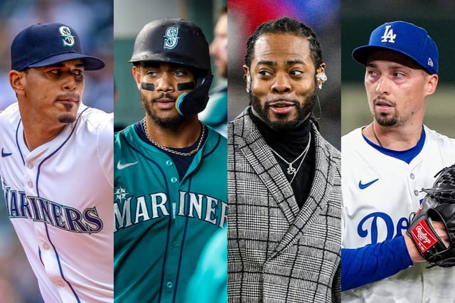 Luis Castillo; Julio Rodriguez; Richard Sherman; Blake Snell.