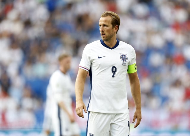 Soccer Football - World Cup - European Qualifiers - Group K - Andorra v England - RCDE Stadium, Cornella de Llobregat, Spain - June 7, 2025 England's Harry Kane Action Images via Reuters/Peter Cziborra