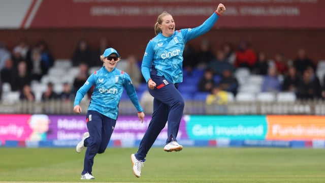 Ecclestone has been suffering from a quad muscle problem that precluded her involvement against West Indies