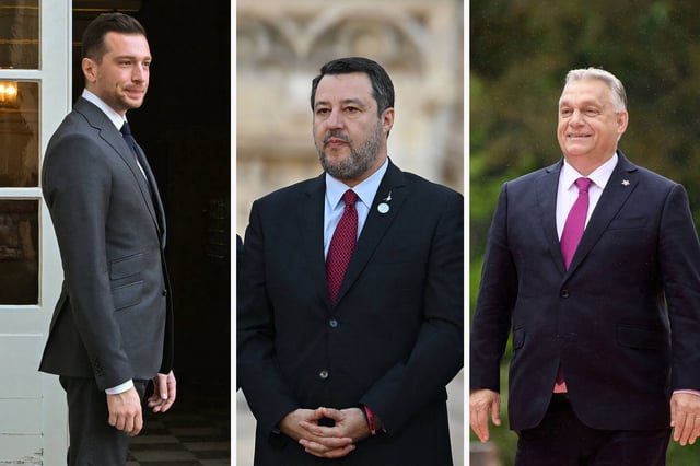 Jordan Bardella réunit, lundi 9 juin, ses alliés européens, dont le copain italien de toujours Matteo Salvini et le Premier ministre hongrois, Viktor Orbán, à Mormant-sur-Vernisson dans le Loiret.