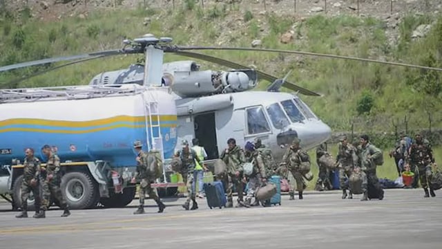Air evacuation (photo:ANI)