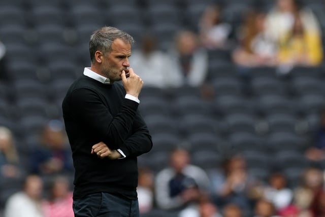 Soccer Football - Women's Super League - Tottenham Hotspur v Chelsea - Tottenham Hotspur Stadium, London, Britain - May 4, 2025 Tottenham Hotspur manager Robert Vilahamn before the match Action Images via Reuters/Paul Childs/File Photo