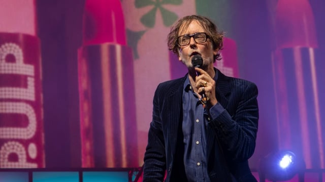 Jarvis Cocker at the Ovo Hydro arena in Glasgow