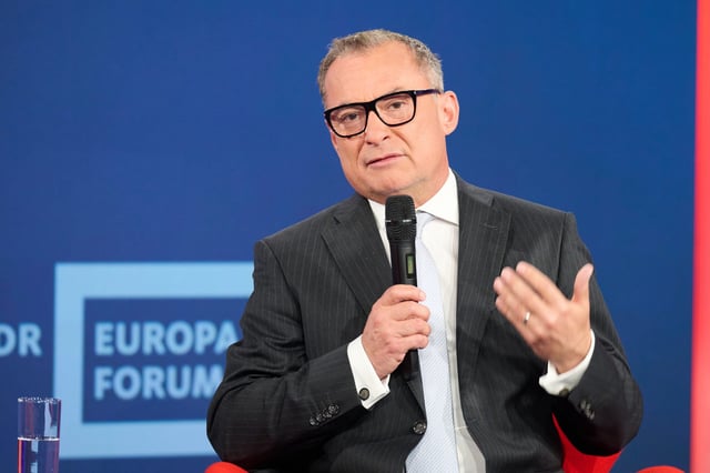 Joachim Nagel, Praesident der Bundesbank nimmt im Rahmen der Medienkonferenz Re:publica an einem Bühnengespräch beim Internationalen WDR Europaforum teil.