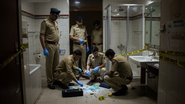Crime scene police ai 