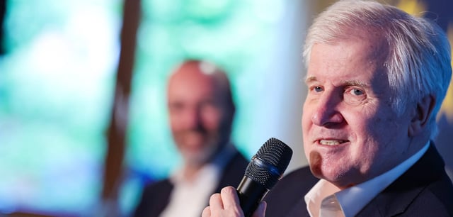 Horst Seehofer bei einer Veranstaltung im vergangenen Jahr