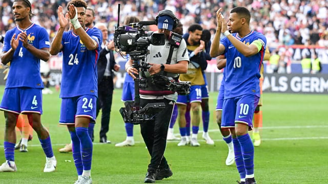 Les Bleus, vainqueurs de l’Allemagne (0-2) lors de leur dernier match de la saison dimanche en Ligue des nations.