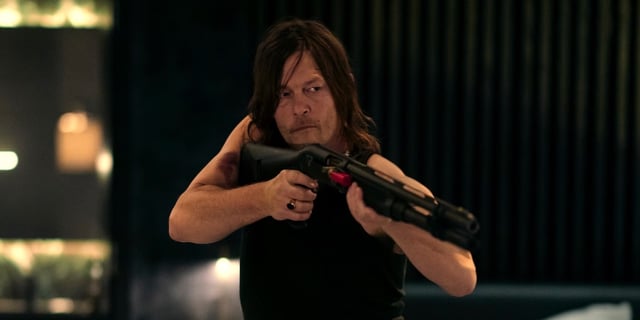Norman Reedus as Pine in 'Ballerina'.