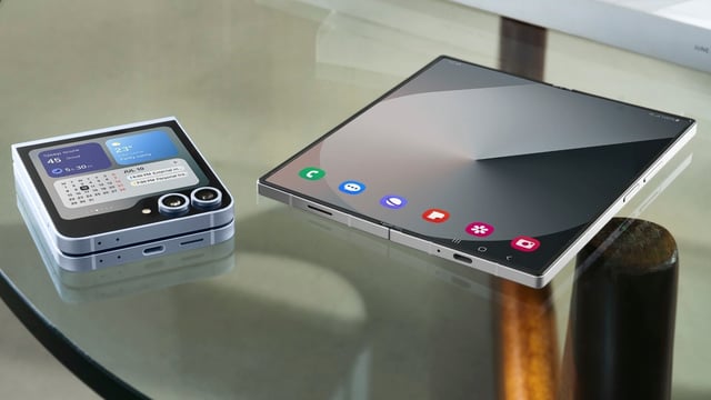Samsung Galaxy Z Fold 6, Z Flip 6 (pictured) were unveiled on July 10, 2024