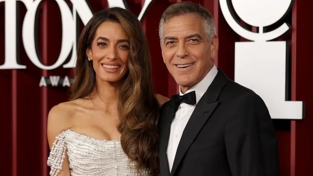 Amal Clooney at 2025 Tony Awards