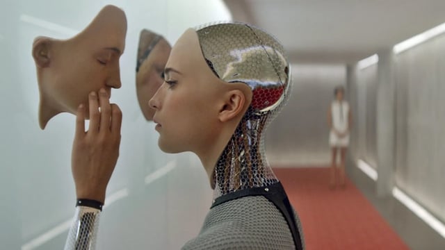 Alicia Vikander as Ava in Ex Machina