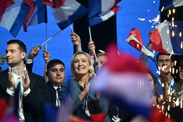 Le Pen and Bardella lead the French far-right as a tandem
