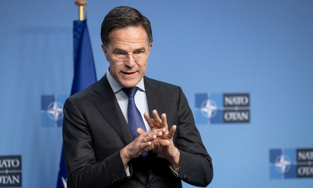 Le secrétaire général de l’Otan, Mark Rutte, a appelé à « renforcer le bouclier qui protège l'espace aérien » de l'Alliance.