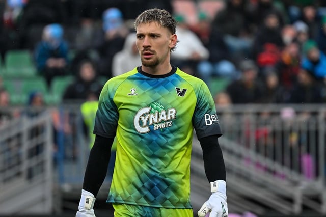 Radu, durante un partido de esta temporada con el Venezia