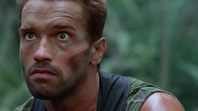 Arnold Schwarzenegger in &#34;Predator&#34;.