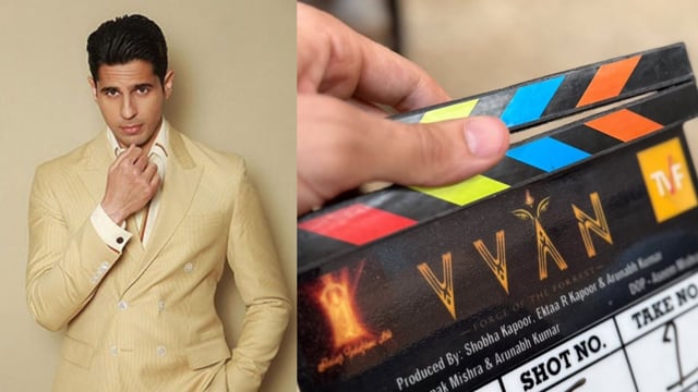 Vvan: Sidharth Malhotra Kick-Starts Shooting For Tamannaah Bhatia Co-Starrer, Treats Fans To BTS Pic From Set