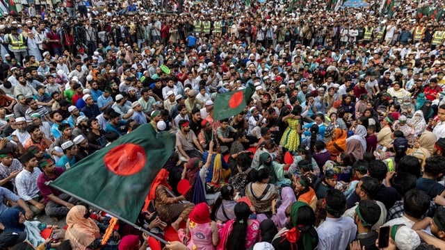 Trapped in tight spot, Yunus govt bans rallies in Dhaka's power centre