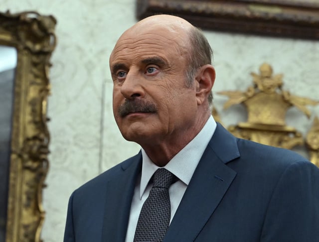 Phil McGraw, "Dr. Phil," attends a swearing-in ceremony for Robert F. Kennedy Jr., as Secretary of Health and Human Services in the Oval Office of the White House in Washington, DC, on February 13, 2025.