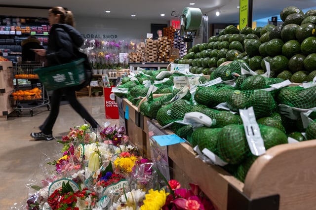 A Whole Foods grocery store in New York City.