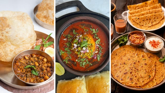 Misal, paratha and chole bhature ranked in the best breakfast in the world