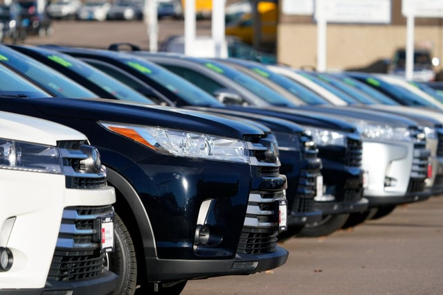 Auto registrations show 2.67 million used-auto sales were recorded in California through September, 8% below last year. In 2019’s first nine months, sales had risen 1% vs. 2018. (AP Photo/David Zalubowski)
