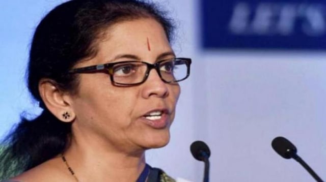 Commerce and Industry Minister Nirmala Sitharaman
