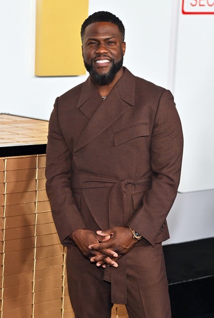 Kevin Hart on Jan. 08, 2024 in NYC.