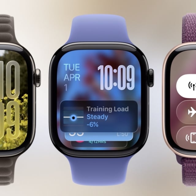 Liquid Glass is now on the Apple Watch, too. 