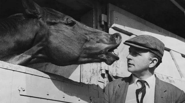Easterby at his Yorkshire stables in 1966