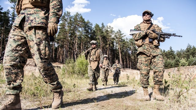 US Marines Deployed