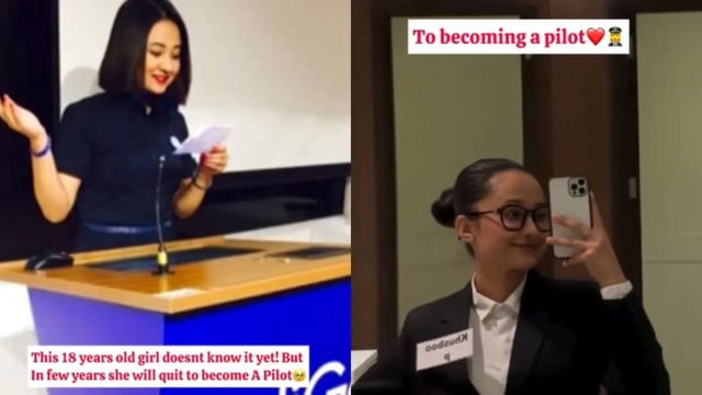Meet Khusboo Pradhan Who Left Her IndiGo Air Hostess Job To Become A Pilot