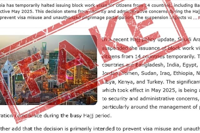 Saudi visas