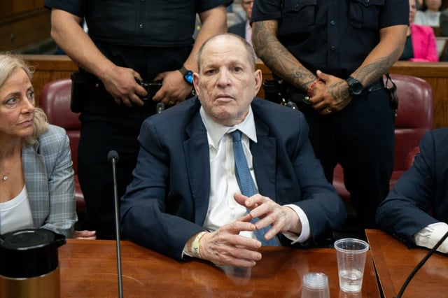 Harvey Weinstein au tribunal de Manhattan le 9 juin 2025