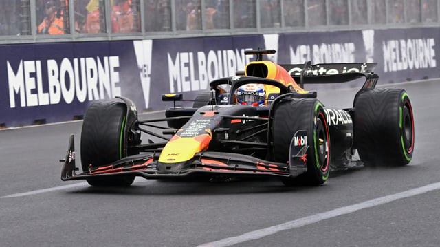 Max Verstappen im März in Melbourne