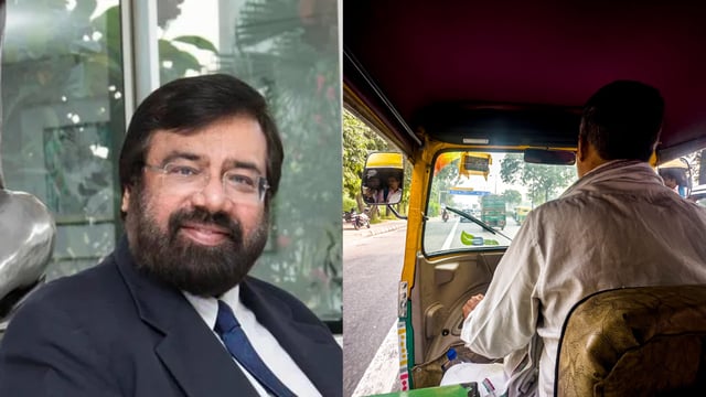 Mumbai Auto Driver's Bag-Holding Business Sparks Viral Debate