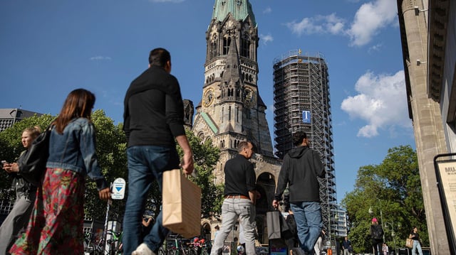 Menschen in Berlin Charlottenburg