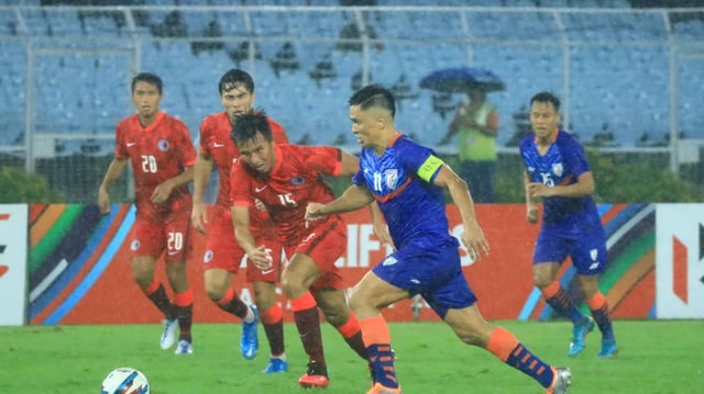 India vs Hong Kong AFC Asian Cup Qualifiers 2027 | Image: AIFF