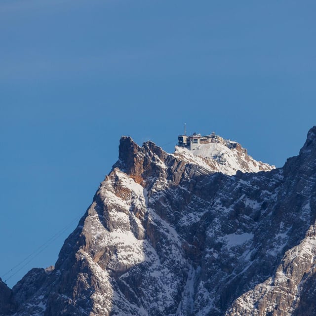 Bergsteiger von Zugspitze gerettet